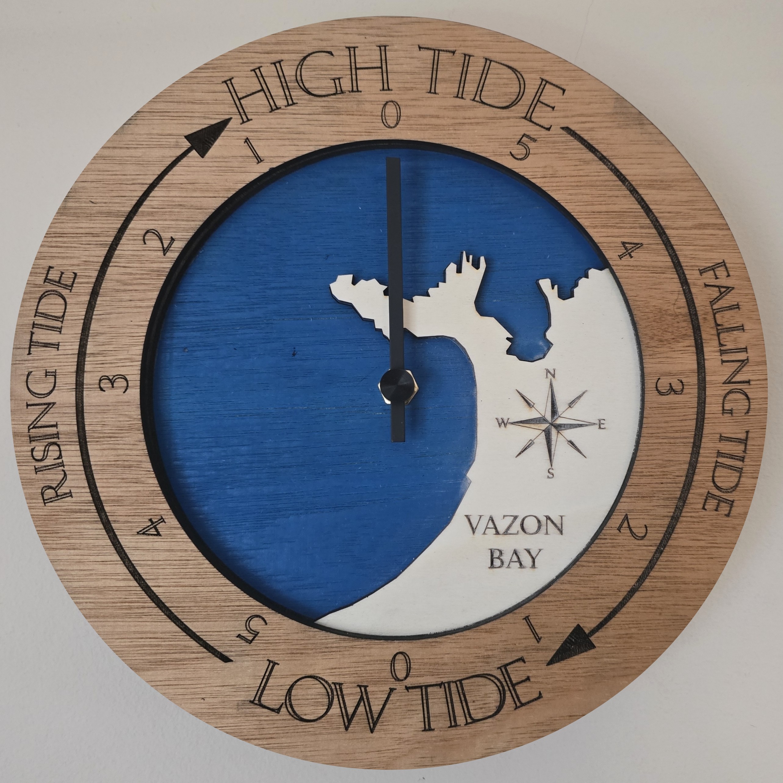 Vazon Bay Tide Clock