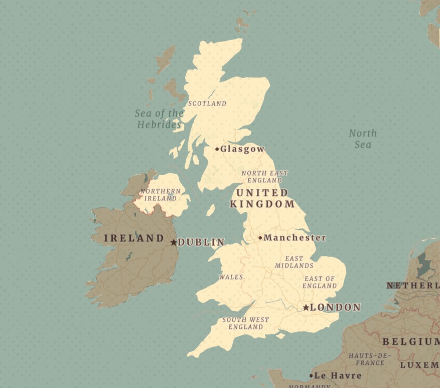 UK Mainland Tide Clocks